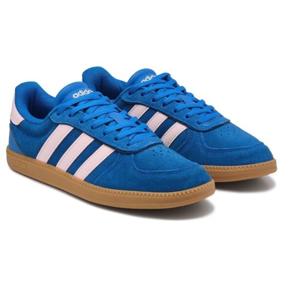 Adidas Breaknet Sleek Sneakers Women’s size 8.5 Bright Blue  White NEW in Box - Picture 1 of 9